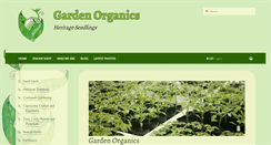 Desktop Screenshot of gardenorganics.co.nz